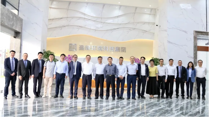 中国环境监测总站及省市区辅导一行莅临欧宝OB环境调研领导